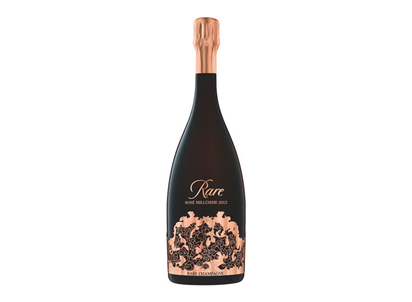 新乡白雪香槟回收稀露香槟黑钻年份桃红香槟Rare Rose（礼盒装）