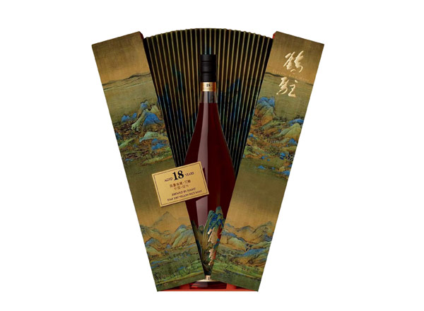 新乡鹤驻18年黄酒回收鹤驻新花雕18年珍藏版千里江山图